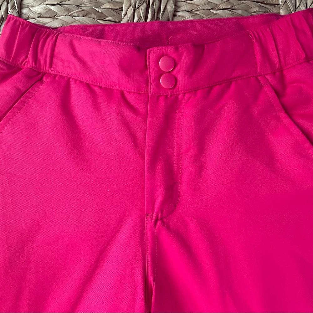 Kids Pink Snow Pants